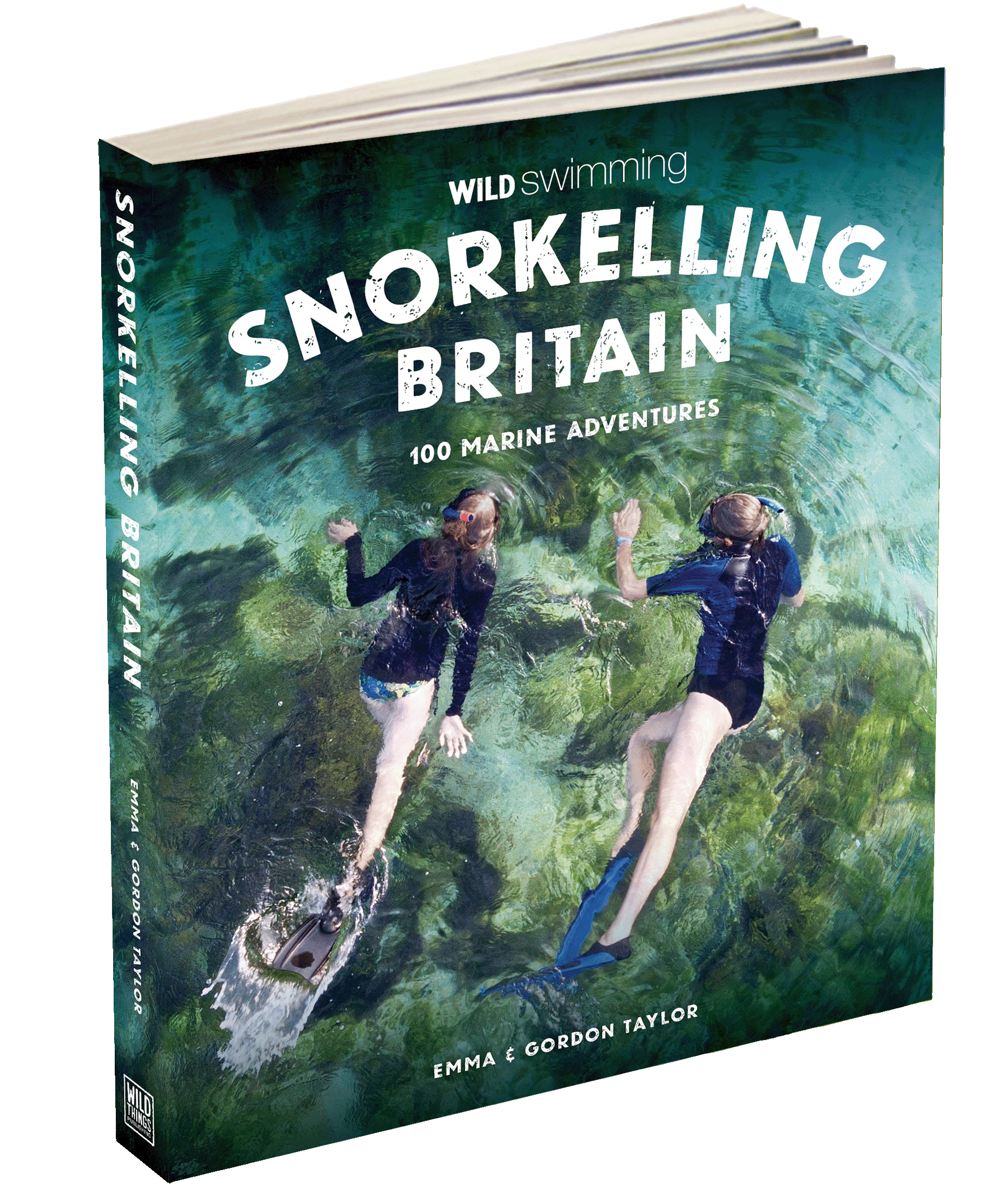 Snorkelling Britain: 100 Marine Adventures book cover 3D